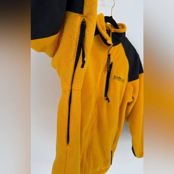 LL Bean Vintage All Conditions 90's Fleece Zip Up - Picture 3 of 9